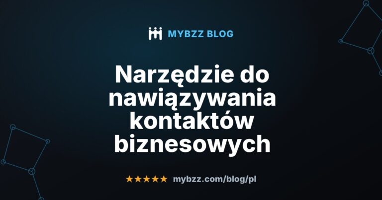 Narzędzie do nawiązywania kontaktów biznesowych