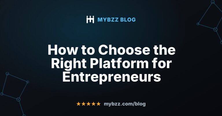 How to Choose the Right Platform for Entrepreneurs