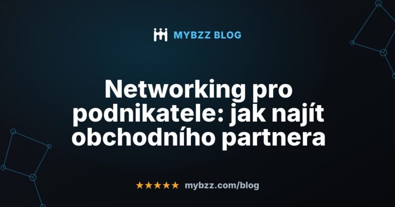 Networking pro podnikatele: jak najít obchodního partnera