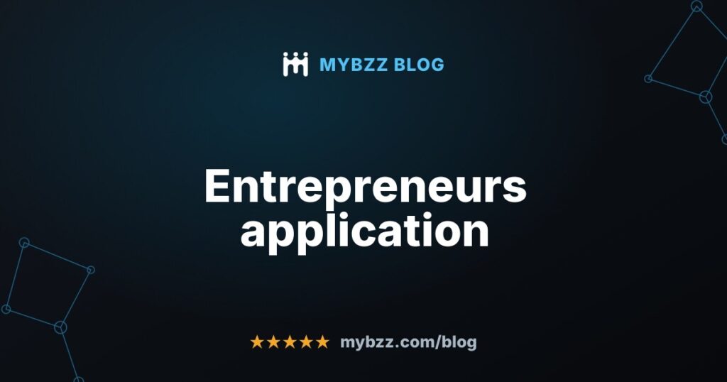 Entrepreneurs application