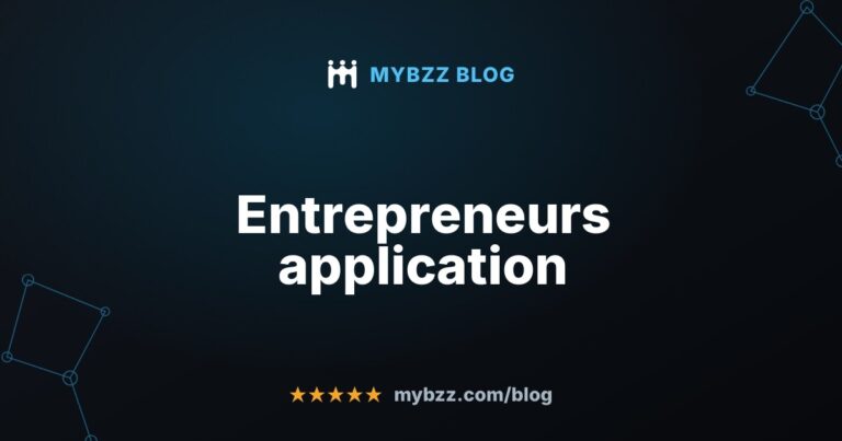 Entrepreneurs application