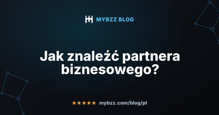 Jak znaleźć partnera biznesowego?