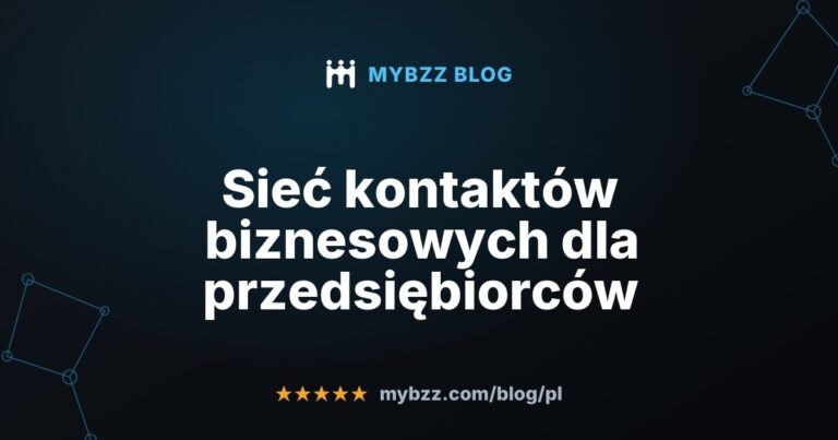 Sieć kontaktów biznesowych dla przedsiębiorców