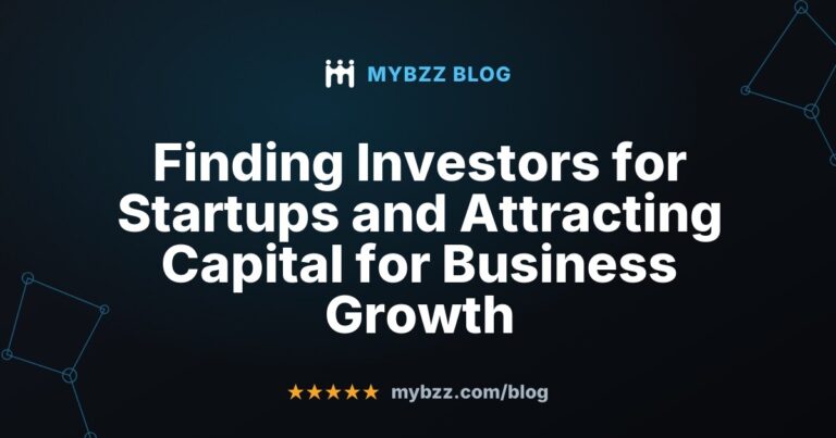 Finding Investors for Startups and Attracting Capital for Business Growth