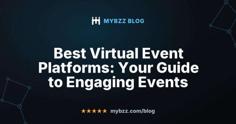 Best Virtual Event Platforms: Your Guide to Engaging Events