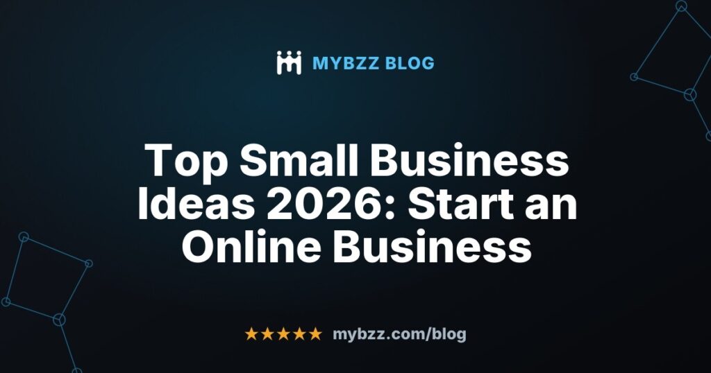 Top Small Business Ideas 2026: Start an Online Business