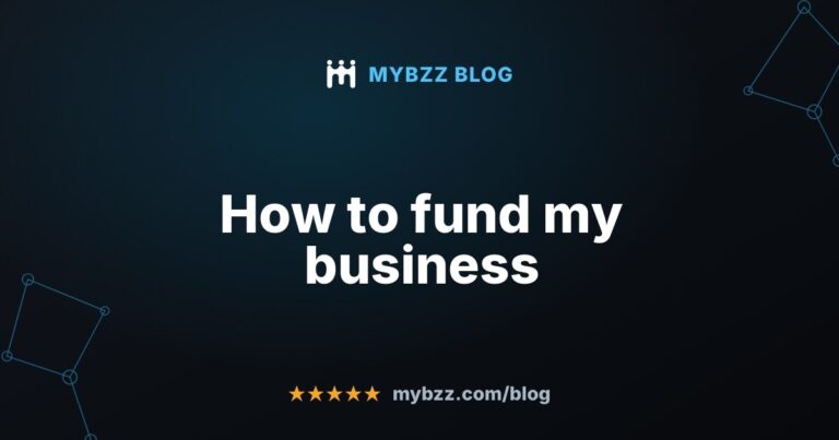 How to fund my business
