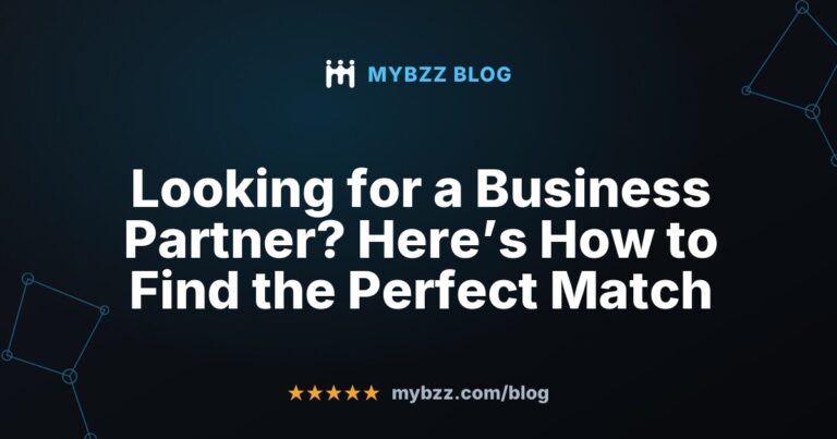 Looking for a Business Partner? Here’s How to Find the Perfect Match