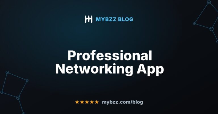 Professional Networking App