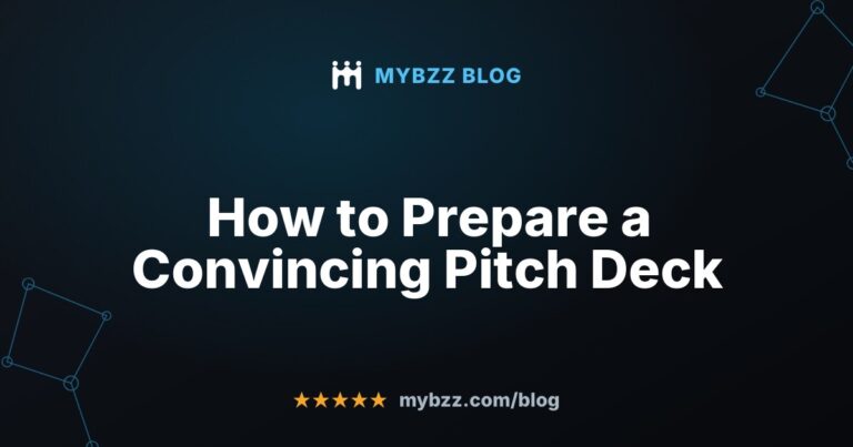 How to Prepare a Convincing Pitch Deck