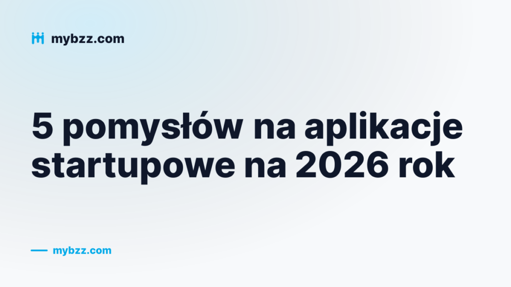 Okładka: pięć pomysłów na aplikacje startupowe, które rozwiązują realne problemy