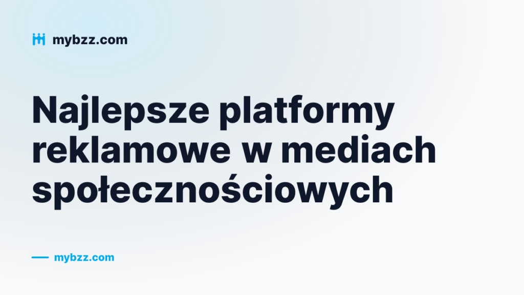 Okładka przeglądu najlepszych platform reklamowych w mediach społecznościowych