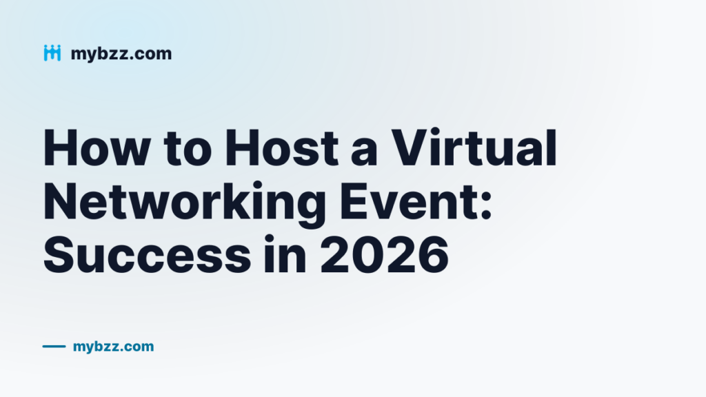Cover graphic: hosting a virtual networking event that people actually enjoy