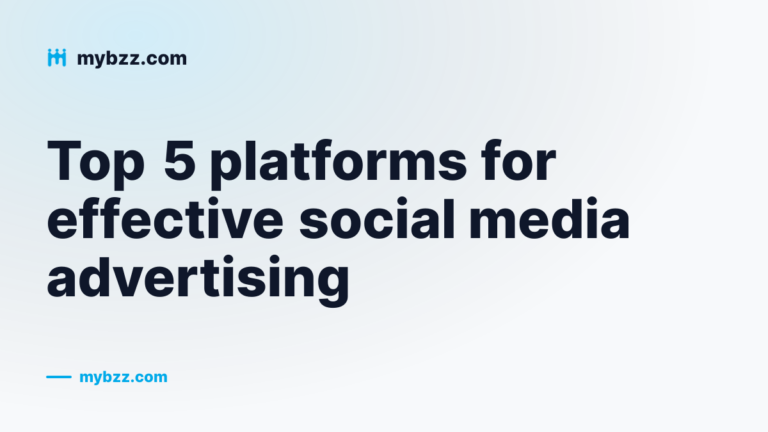 Article cover ranking five platforms for effective social media advertising