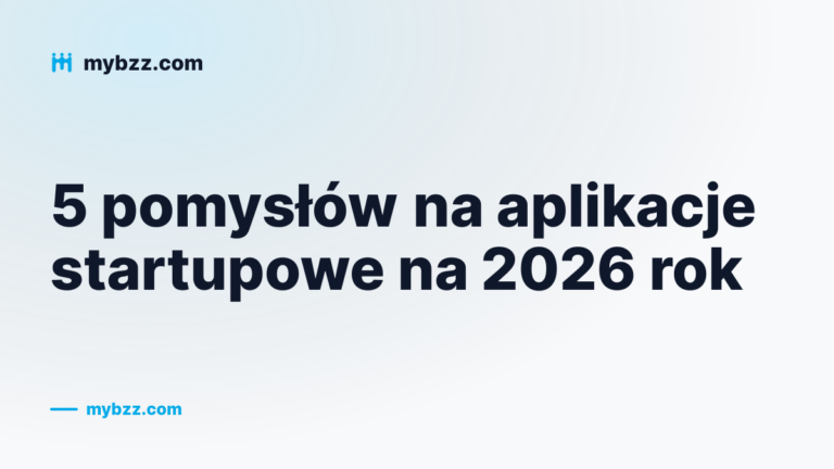 Okładka: pięć pomysłów na aplikacje startupowe, które rozwiązują realne problemy