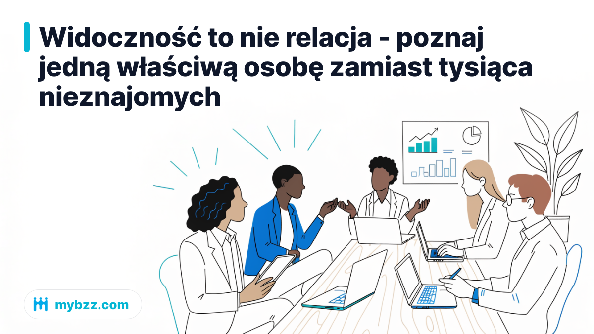 Widoczność to nie relacja - poznaj jedną właściwą osobę zamiast tysiąca nieznajomych