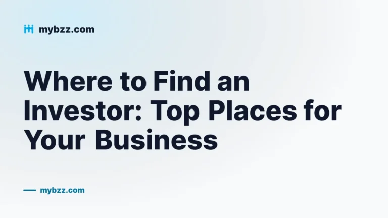 Where to Find an Investor: Top Places for Your Business