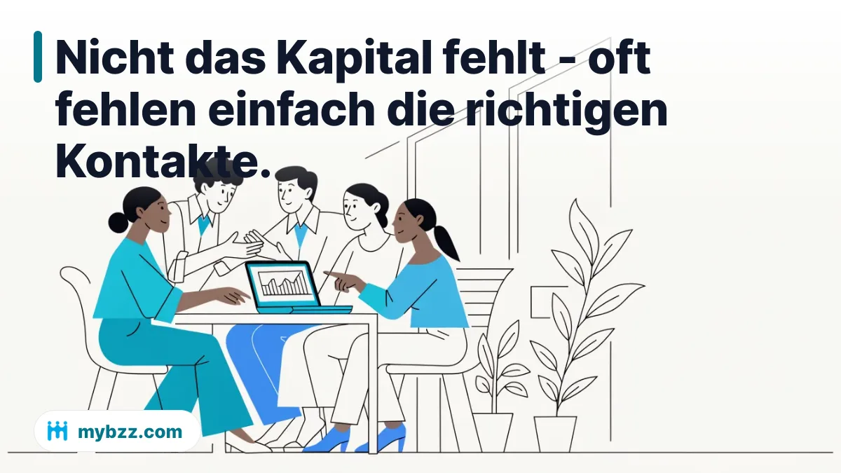 Nicht das Kapital fehlt - oft fehlen einfach die richtigen Kontakte. - privater Investor für Unternehmen