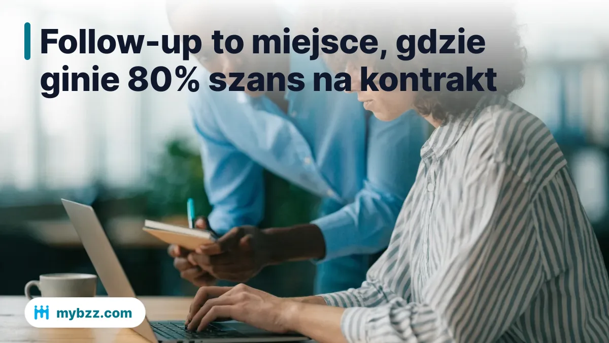 Follow-up to miejsce, gdzie ginie 80% szans na kontrakt - budowanie kontaktów biznesowych