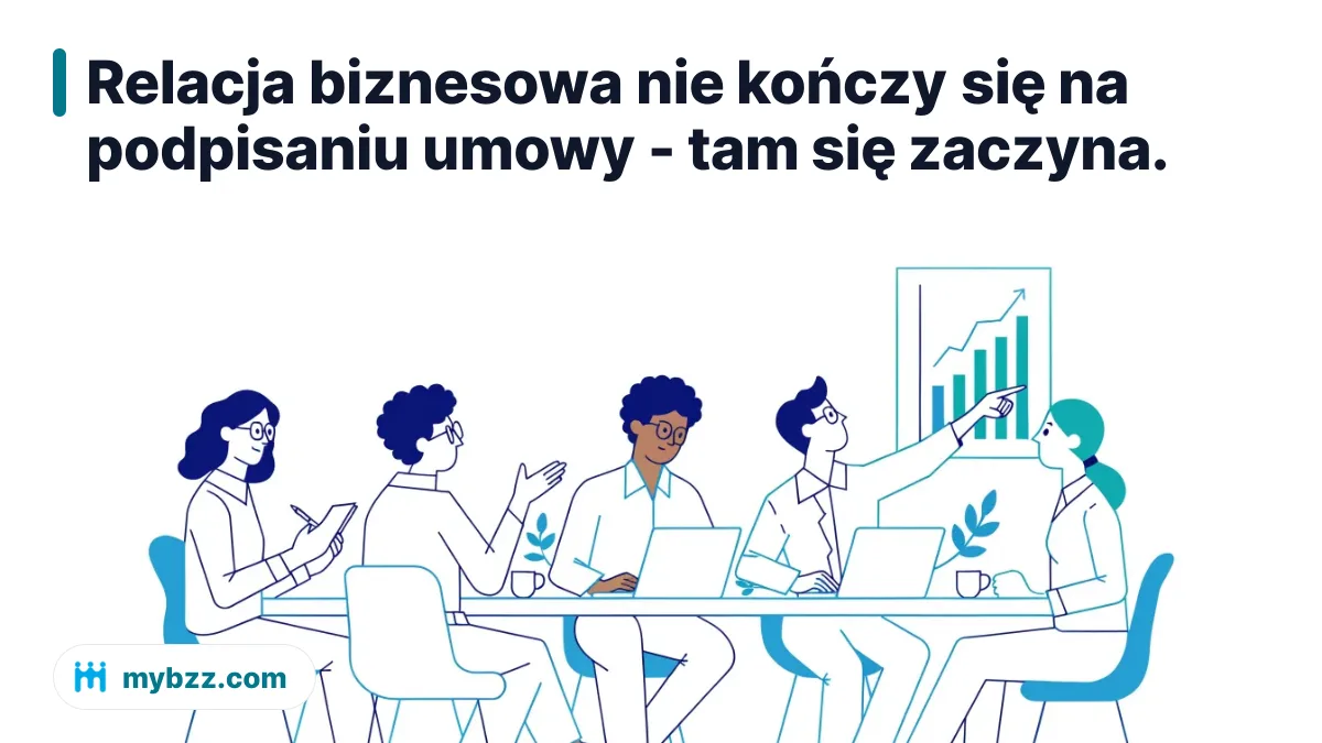 Relacja biznesowa nie kończy się na podpisaniu umowy - tam się zaczyna.