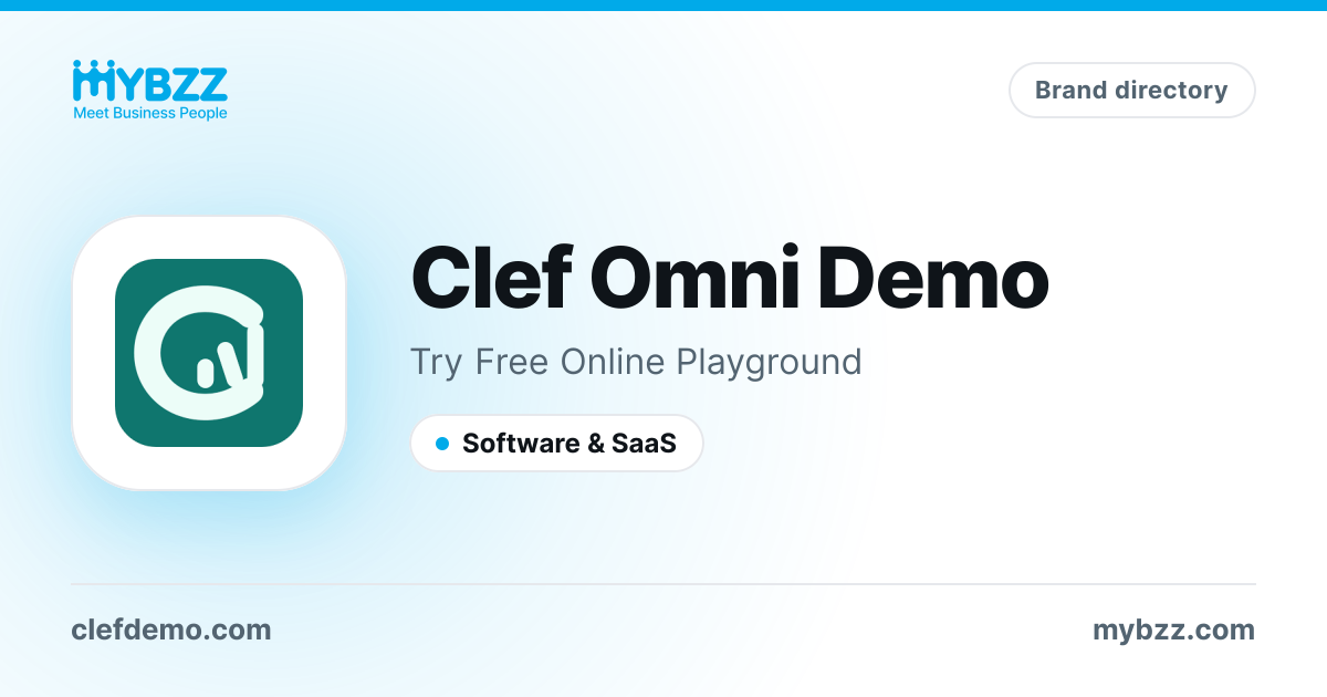 Clef Omni Demo - votes and rank in the brand ranking